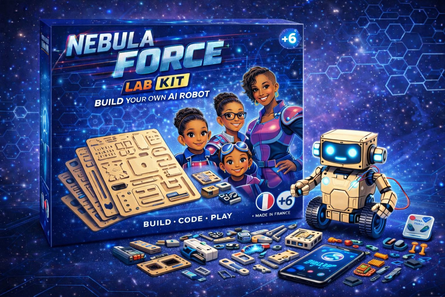 Nebula Force Lab Kit packaging